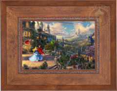Disney Sleeping Beauty Dancing in the Enchanted Light Wall Art by Thomas Kinkade Studios Canvas Gallery Wrap 24" x 30" Unframed