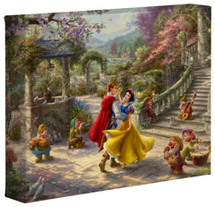 Disney Snow White Dancing in the Sunlight Wall Art by Thomas Kinkade Studios Canvas Gallery Wrap 24" x 30" Unframed