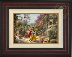 Disney Snow White Dancing in the Sunlight Wall Art by Thomas Kinkade Studios Canvas Gallery Wrap 24" x 30" Unframed