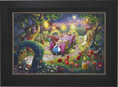 Disney Mad Hatter's Tea Party Wall Art by Thomas Kinkade Studios Canvas Gallery Wrap 8" x 10" Unframed