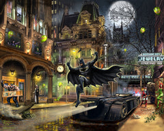 Batman™ Gotham City™ Wall Art by Thomas Kinkade Studios Canvas Gallery Wrap 24" x 30" Unframed