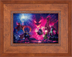 Doctor Strange vs. The Dark Despot Wall Art by Thomas Kinkade Studios Standard Number Canvas 12" x 18" Rustic Andalucian