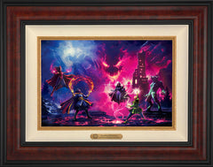 Doctor Strange vs. The Dark Despot Wall Art by Thomas Kinkade Studios Estate Edition Canvas 12" x 18" Gallery Burl