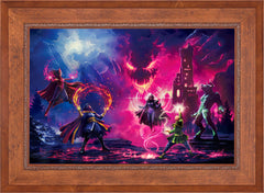 Doctor Strange vs. The Dark Despot Wall Art by Thomas Kinkade Studios Standard Number Canvas 24" x 36" Rustic Andalucian