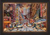 Deadpool - Snow Day Wall Art by Thomas Kinkade Studios Standard Number Canvas 24" x 36" Estate Bronze