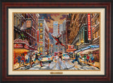 Deadpool - Snow Day Wall Art by Thomas Kinkade Studios Estate Edition Canvas 24" x 36" Gallery Burl