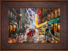 Thor Wall Art by Thomas Kinkade Studios Standard Number Canvas 12" x 18" Gallery Bronze