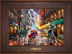 Thor Wall Art by Thomas Kinkade Studios Estate Edition Canvas 12" x 18" Gallery Bronze