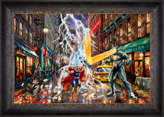 Thor Wall Art by Thomas Kinkade Studios Standard Number Canvas 18" x 27" Cabernet