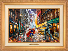 Thor Wall Art by Thomas Kinkade Studios Estate Edition Canvas 18" x 27" Antique Gold