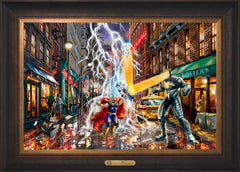 Thor Wall Art by Thomas Kinkade Studios Estate Edition Canvas 18" x 27" Estate Bronze
