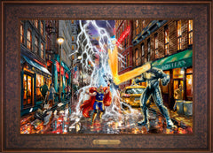 Thor Wall Art by Thomas Kinkade Studios Estate Edition Canvas 18" x 27" Gallery Bronze