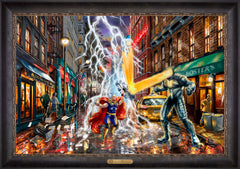 Thor Wall Art by Thomas Kinkade Studios Estate Edition Canvas 24" x 36" Cabernet