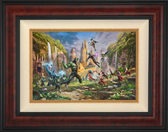 Battle for Wakanda Wall Art by Thomas Kinkade Studios Standard Number Canvas 12" x 18" Gallery Burl