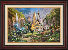 Battle for Wakanda Wall Art by Thomas Kinkade Studios Standard Number Canvas 24" x 36" Gallery Burl