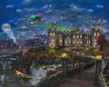 Wayne Manor ™ Wall Art by Thomas Kinkade Studios Canvas Gallery Wrap 8" x 10" Unframed