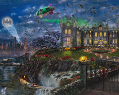Wayne Manor ™ Wall Art by Thomas Kinkade Studios Canvas Gallery Wrap 24" x 30" Unframed