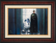 The Mandalorian ™ - In Good Hands Wall Art by Thomas Kinkade Studios Standard Number Canvas 18" x 27" Gallery Burl