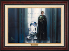 The Mandalorian ™ - In Good Hands Wall Art by Thomas Kinkade Studios Estate Edition Canvas 24" x 36" Gallery Burl
