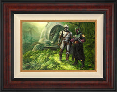The Mandalorian ™ - Brothers in Arms Wall Art by Thomas Kinkade Studios Standard Number Canvas 12" x 18" Gallery Burl