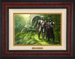 The Mandalorian ™ - Brothers in Arms Wall Art by Thomas Kinkade Studios Estate Edition Canvas 12" x 18" Gallery Burl