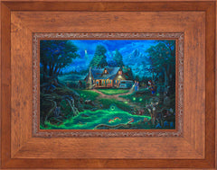 A Supernatural Retreat Wall Art by Zac Kinkade Standard Number Canvas 12" x 18" Rustic Andalucian