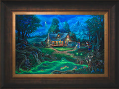 A Supernatural Retreat Wall Art by Zac Kinkade Standard Number Canvas 12" x 18" Estate Bronze