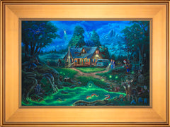 A Supernatural Retreat Wall Art by Zac Kinkade Standard Number Canvas 12" x 18" Gallery Gold
