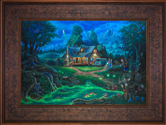 A Supernatural Retreat Wall Art by Zac Kinkade Standard Number Canvas 12" x 18" Gallery Bronze