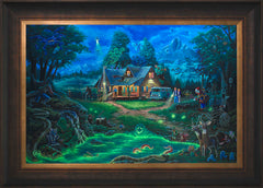 A Supernatural Retreat Wall Art by Zac Kinkade Standard Number Canvas 18" x 27" Estate Bronze