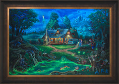 A Supernatural Retreat Wall Art by Zac Kinkade Standard Number Canvas 24" x 36" Estate Bronze