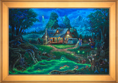 A Supernatural Retreat Wall Art by Zac Kinkade Standard Number Canvas 24" x 36" Gallery Gold