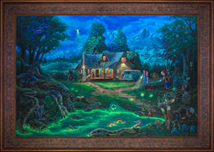 A Supernatural Retreat Wall Art by Zac Kinkade Standard Number Canvas 24" x 36" Gallery Bronze