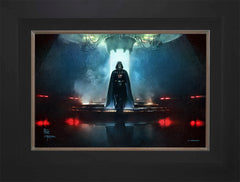 Obi-Wan Kenobi ™ - Darkness Has Arrived Wall Art by Thomas Kinkade Studios Standard Number Canvas 12" x 18" Modern Black