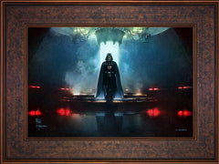 Obi-Wan Kenobi ™ - Darkness Has Arrived Wall Art by Thomas Kinkade Studios Standard Number Canvas 12" x 18" Gallery Bronze