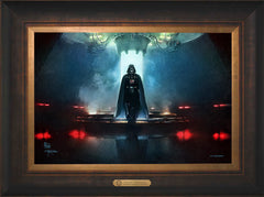 Obi-Wan Kenobi ™ - Darkness Has Arrived Wall Art by Thomas Kinkade Studios Estate Edition Canvas 12" x 18" Estate Bronze