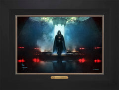Obi-Wan Kenobi ™ - Darkness Has Arrived Wall Art by Thomas Kinkade Studios Estate Edition Canvas 12" x 18" Modern Black