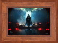 Obi-Wan Kenobi ™ - Darkness Has Arrived Wall Art by Thomas Kinkade Studios Standard Number Canvas 18" x 27" Rustic Andalucian