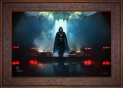 Obi-Wan Kenobi ™ - Darkness Has Arrived Wall Art by Thomas Kinkade Studios Standard Number Canvas 18" x 27" Gallery Bronze