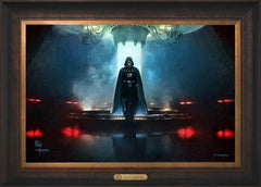 Obi-Wan Kenobi ™ - Darkness Has Arrived Wall Art by Thomas Kinkade Studios Estate Edition Canvas 18" x 27" Estate Bronze