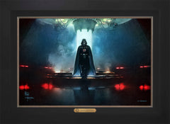 Obi-Wan Kenobi ™ - Darkness Has Arrived Wall Art by Thomas Kinkade Studios Estate Edition Canvas 18" x 27" Modern Black