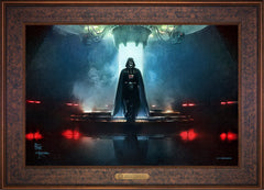 Obi-Wan Kenobi ™ - Darkness Has Arrived Wall Art by Thomas Kinkade Studios Estate Edition Canvas 18" x 27" Gallery Bronze