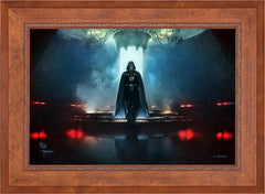 Obi-Wan Kenobi ™ - Darkness Has Arrived Wall Art by Thomas Kinkade Studios Standard Number Canvas 24" x 36" Rustic Andalucian