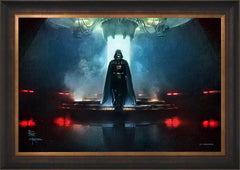 Obi-Wan Kenobi ™ - Darkness Has Arrived Wall Art by Thomas Kinkade Studios Standard Number Canvas 24" x 36" Estate Bronze