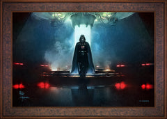Obi-Wan Kenobi ™ - Darkness Has Arrived Wall Art by Thomas Kinkade Studios Standard Number Canvas 24" x 36" Gallery Bronze