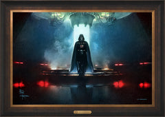 Obi-Wan Kenobi ™ - Darkness Has Arrived Wall Art by Thomas Kinkade Studios Estate Edition Canvas 24" x 36" Estate Bronze