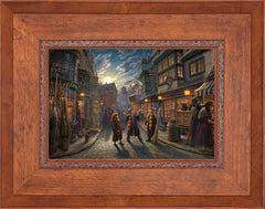 Harry Potter™ Diagon Alley™ Wall Art by Thomas Kinkade Studios Standard Number Canvas 12" x 18" Rustic Andalucian