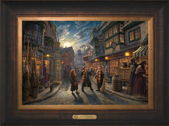 Harry Potter™ Diagon Alley™ Wall Art by Thomas Kinkade Studios Estate Edition Canvas 12" x 18" Estate Bronze