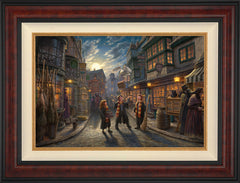 Harry Potter™ Diagon Alley™ Wall Art by Thomas Kinkade Studios Standard Number Canvas 18" x 27" Gallery Burl