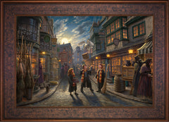 Harry Potter™ Diagon Alley™ Wall Art by Thomas Kinkade Studios Standard Number Canvas 18" x 27" Gallery Bronze